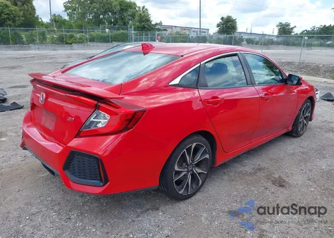 2018 Honda Civic Si z USA, uszkodzony, nr VIN 2HGFC1E54JH710299